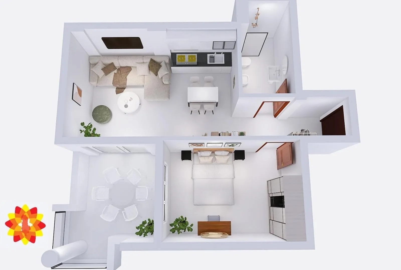 White Sea View Residence Sarandë Appartamento